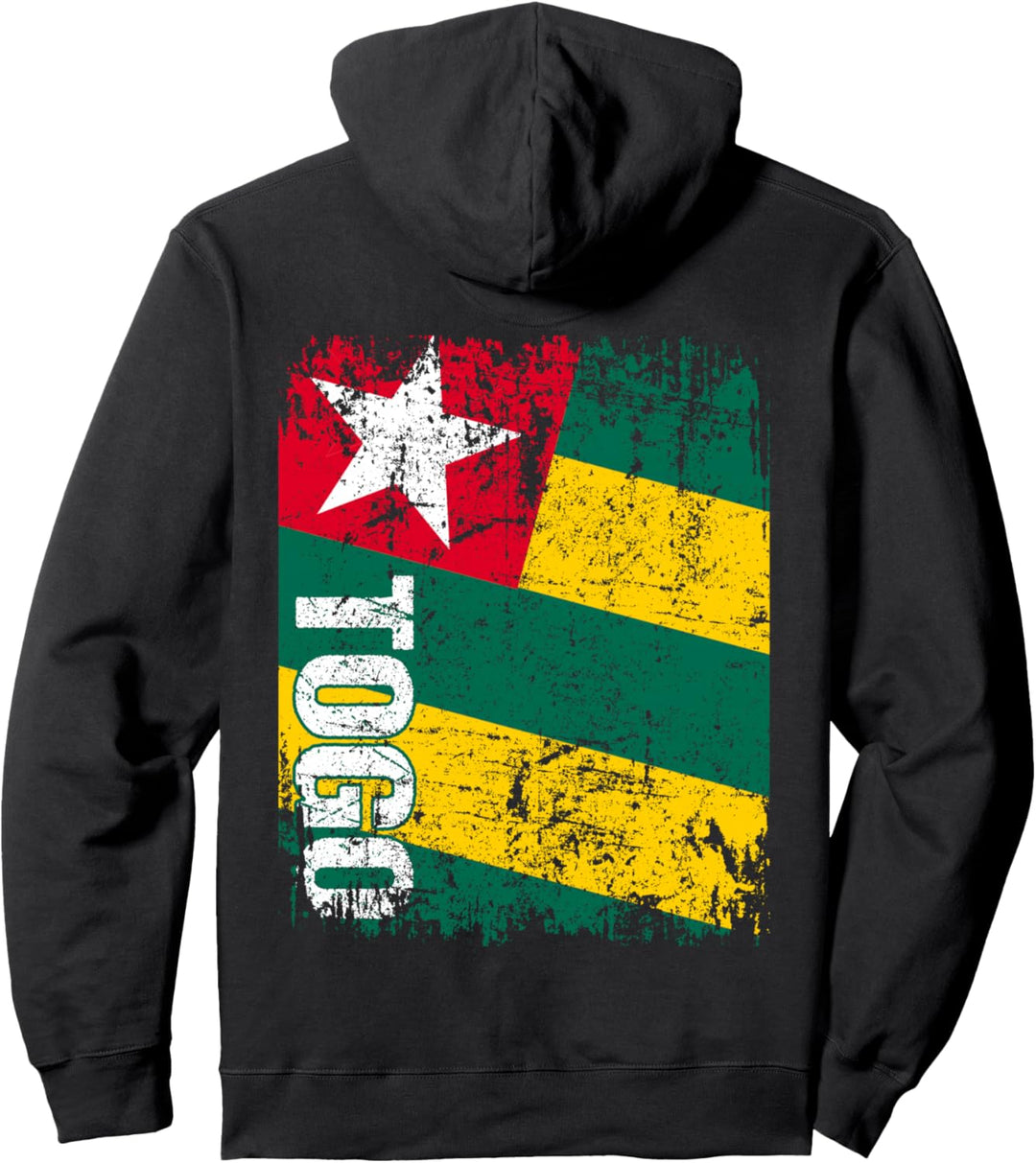 TOGO Flagge | Damen Herren Kinder TOGO Pullover Hoodie