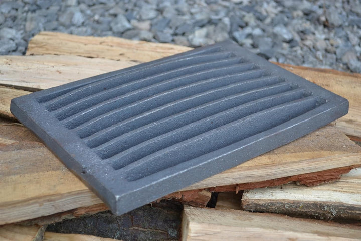 SEZAM 30 x 20 cm Gussrost Ofenrost Ascherost Gussrost verschiedene Durchmesser, Kaminrost passend Ka