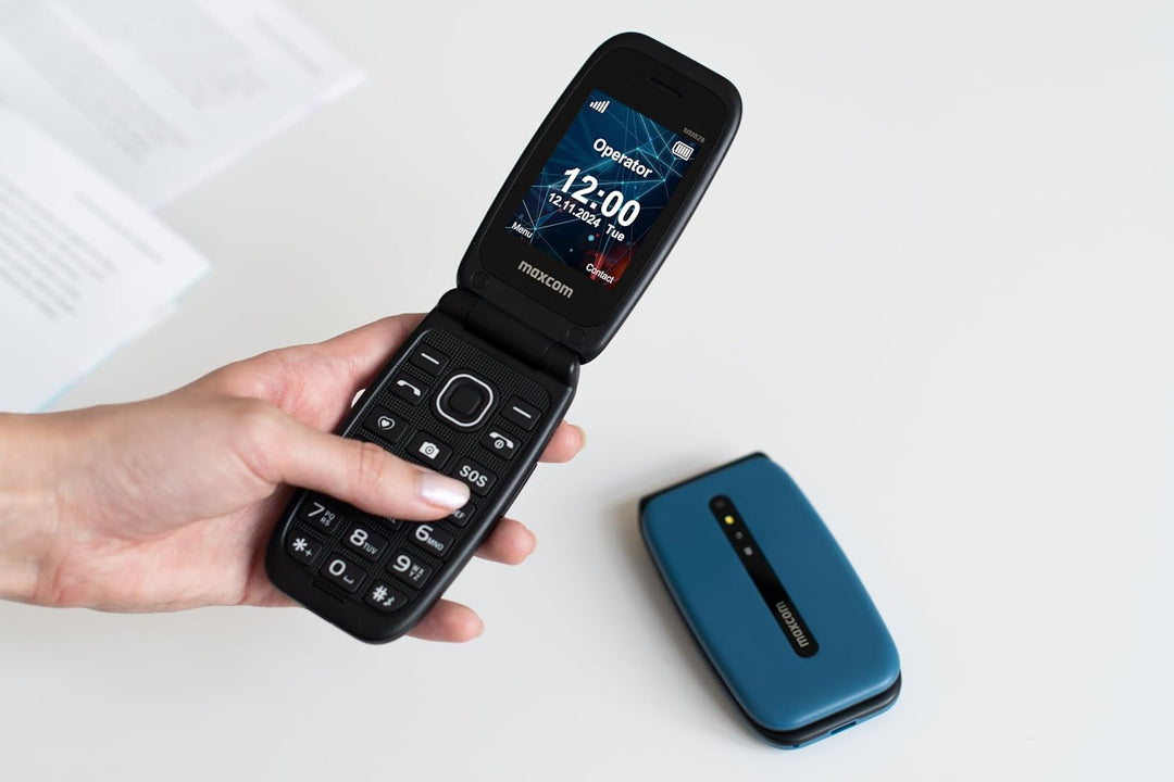 Maxcom Mm828 2.4´´ 0.08mpx 4g Mobile Phone One Size blau, blau
