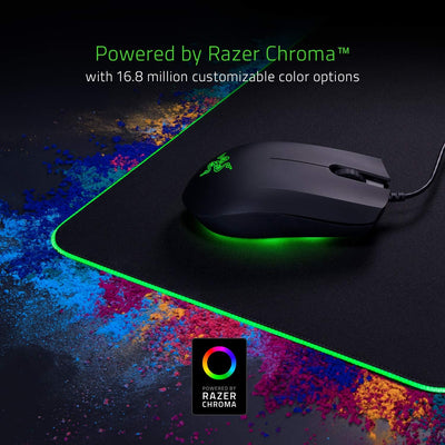 Razer Goliathus Extended Chroma - Extra grosse weiche XXL Gaming Maus-Matte mit RGB Beleuchtung (Kab