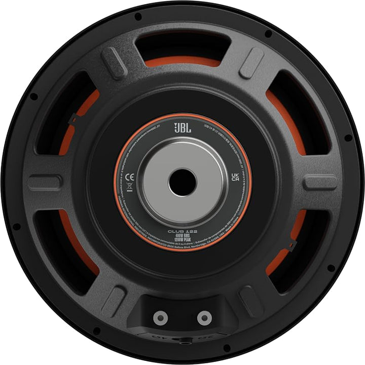 JBL Club 122SL - 1200 Watt Subwoofer Auto Radio für Flach-Einbau in KfZ Musikanlage von Harman Kardo