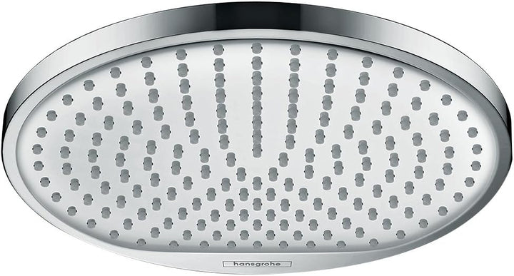 hansgrohe Crometta S Duschkopf, 240 mm, Kopfbrause wassersparend, Chrom, rund Chrom rund 1 wasserspa
