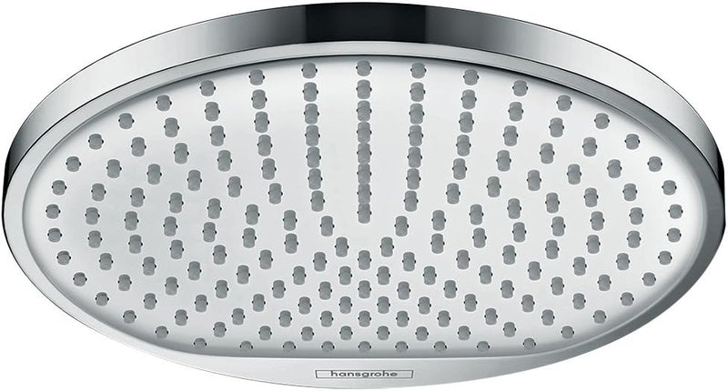 hansgrohe Crometta S Duschkopf, 240 mm, Niederdruck Kopfbrause, Chrom, rund Chrom rund 1 Strahlart /