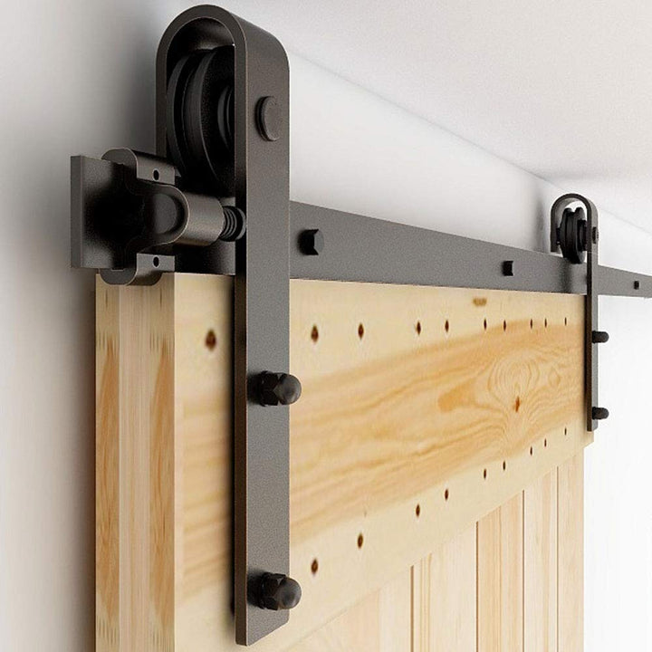 Türzubehör aus Karbonstahl, für 1,5 m, Schienen-Set, für Holztüren, 10 m
