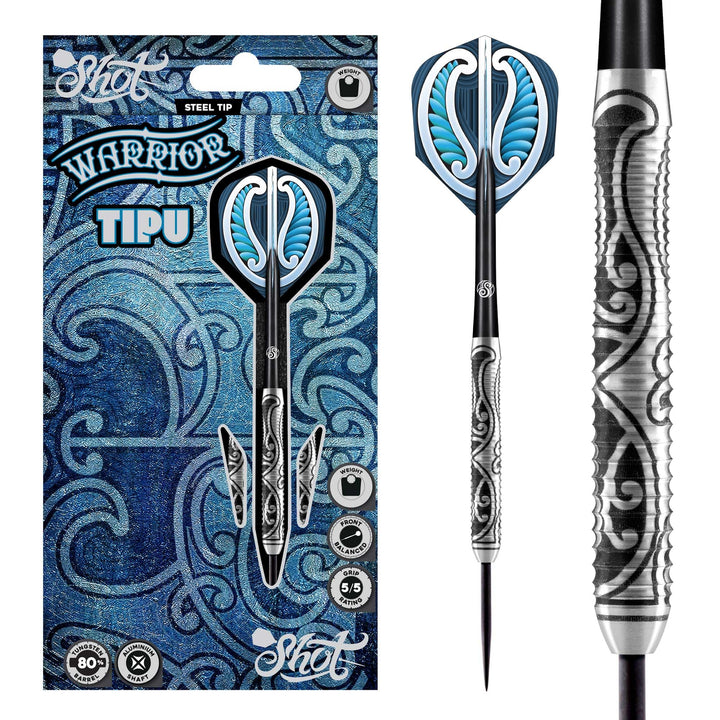 Shot! - Warrior Tipu - Steeldart 21.0 Gramm, 21.0 Gramm