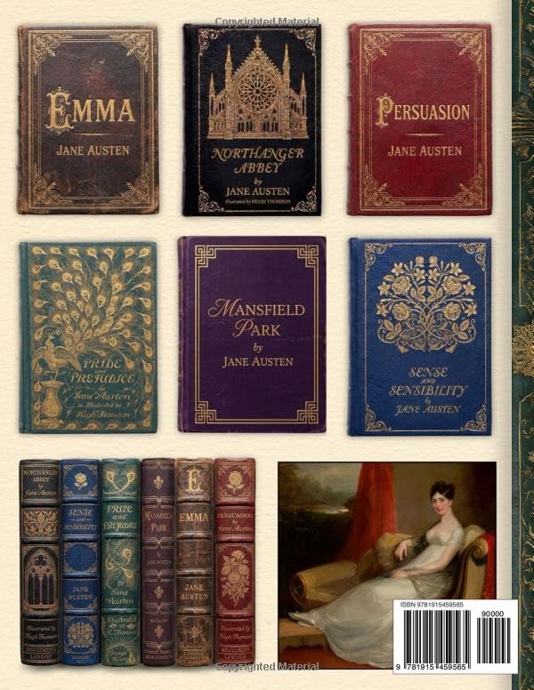 Vintage Book Lover Ephemera — The Jane Austen Edition: Regency-Era Literary Quotes & Illustrations t