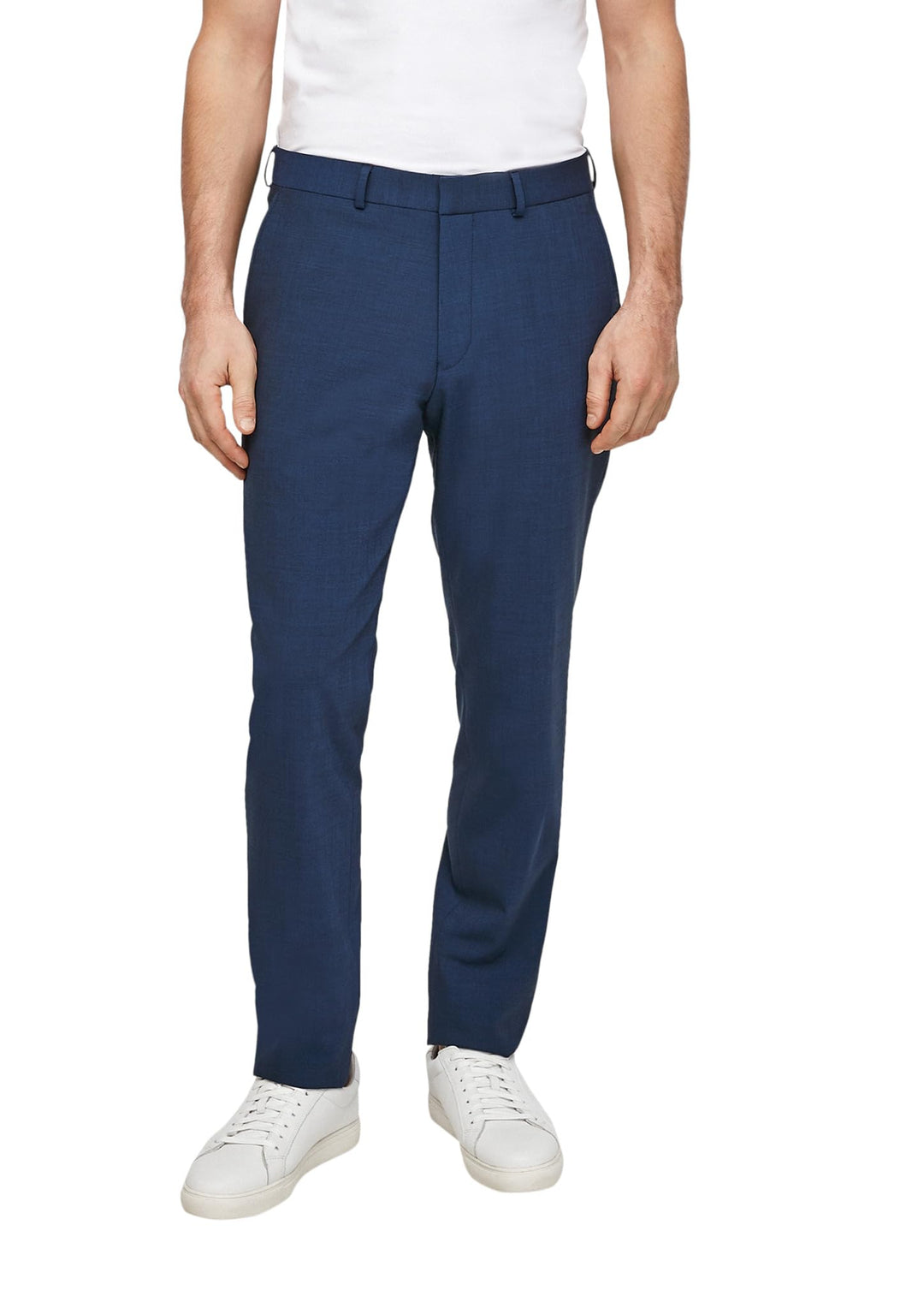 s.Oliver BLACK LABEL Slim Fit: Hose mit Hyperstretch 44 Blau, 44 Blau