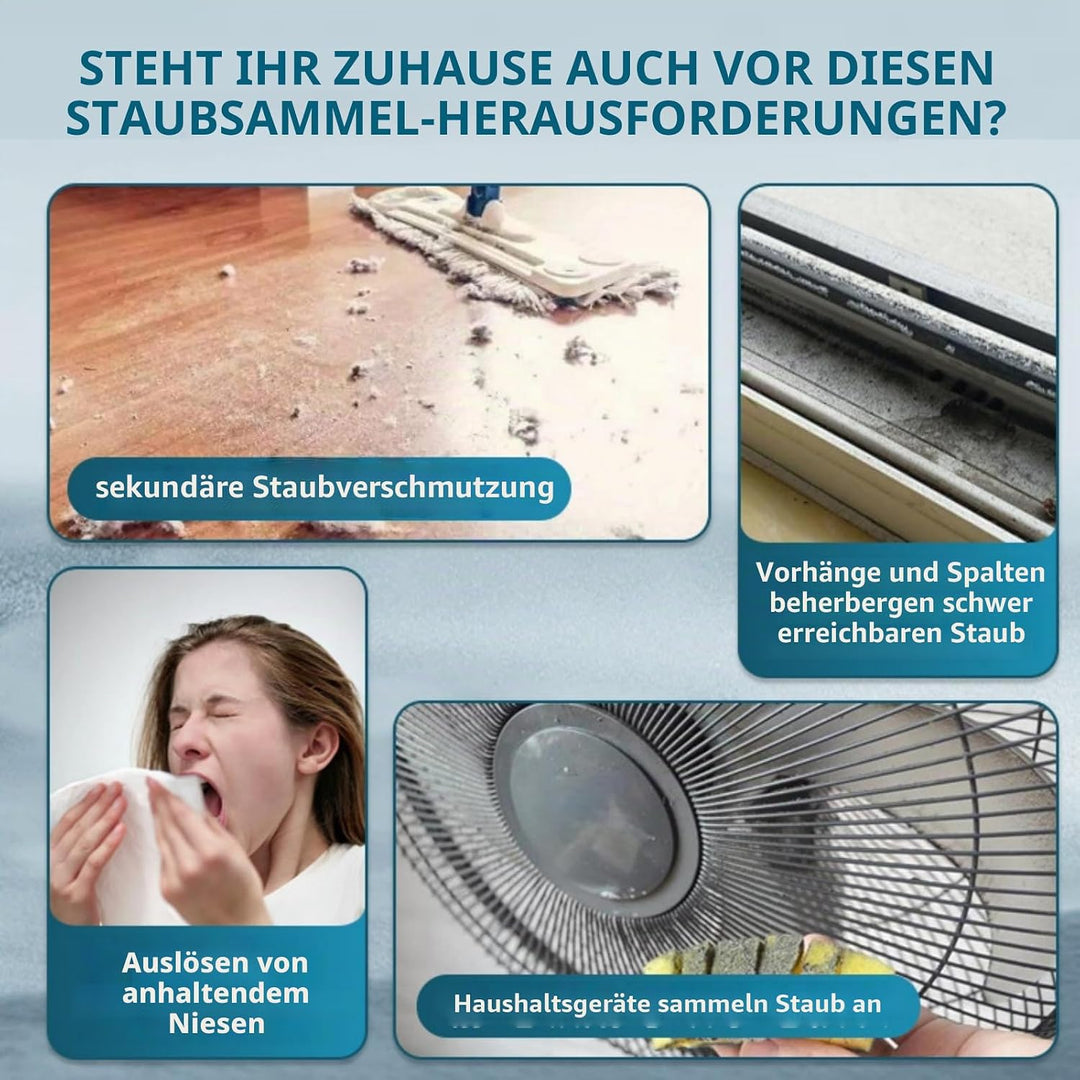 350ml*2 Stück Multi-Functional Air Magic Box,Luftreinigungsbox mit Automatischer Staubentfernung für