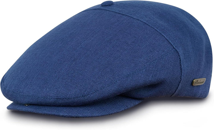 Sterkowski Modell Swede | 100% Naturleinen Schiebermütze für Herren und Frauen | Super Leicht Sommer