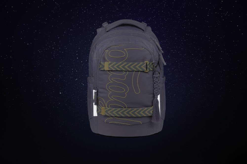 Baagl Schulrucksack Set Mädchen Teenager 3 Teilig Skate MAX 30l - Mishmash | Der ergonomische Schulr