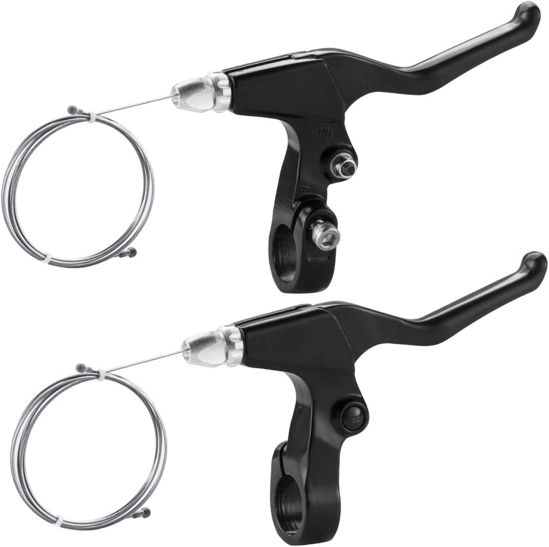 CNC Fahrrad V Bremse,Fahrrad V-Brake,Aluminium Fahrrad Bremsen Set 2 Paare/Schwarz/Blau-Bar-70mm, 2