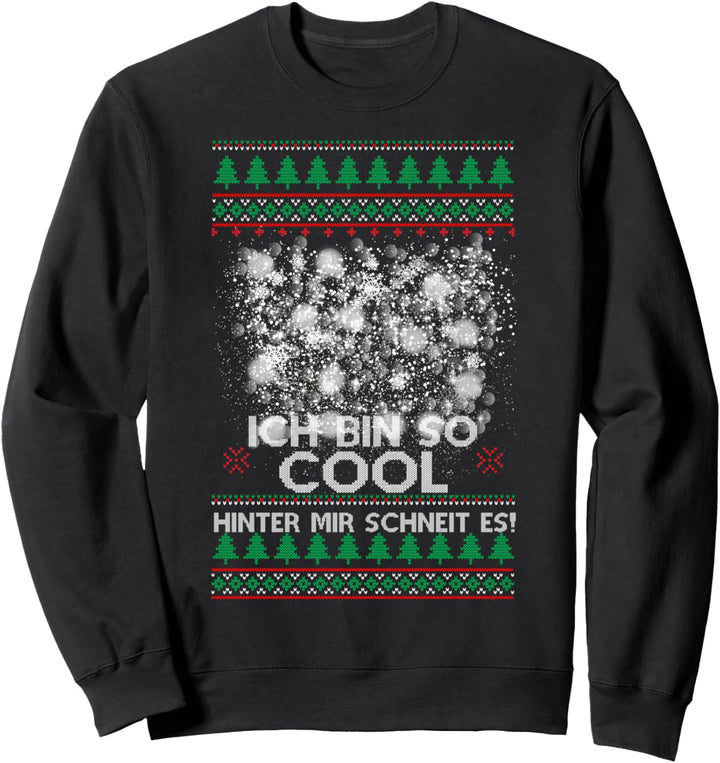 Advent Xmas Weihnachtmann Hässlich Witzig Fun Mann Frau Kind Sweatshirt