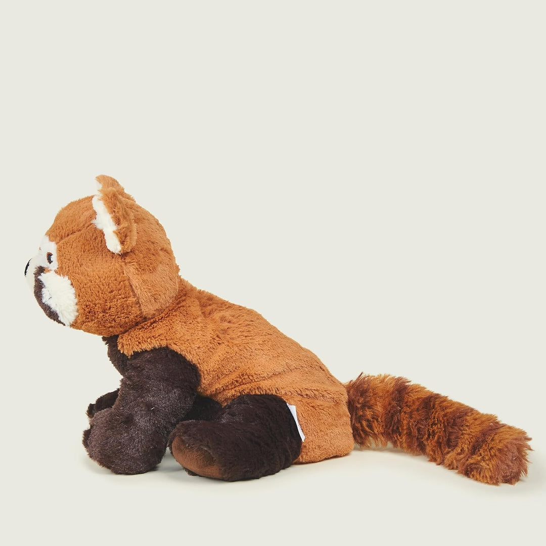Warmies Plüsch Roter Panda Mikrowellen-Erwärmbarer Gewichteter Teddy mit französischem Lavendelduft,