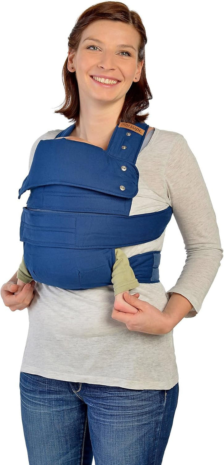Marsupi Babytrage und Neugeborenen-Trage, Classic (aus reiner Bio-Baumwolle), Version 2.0 (S/M, Clas