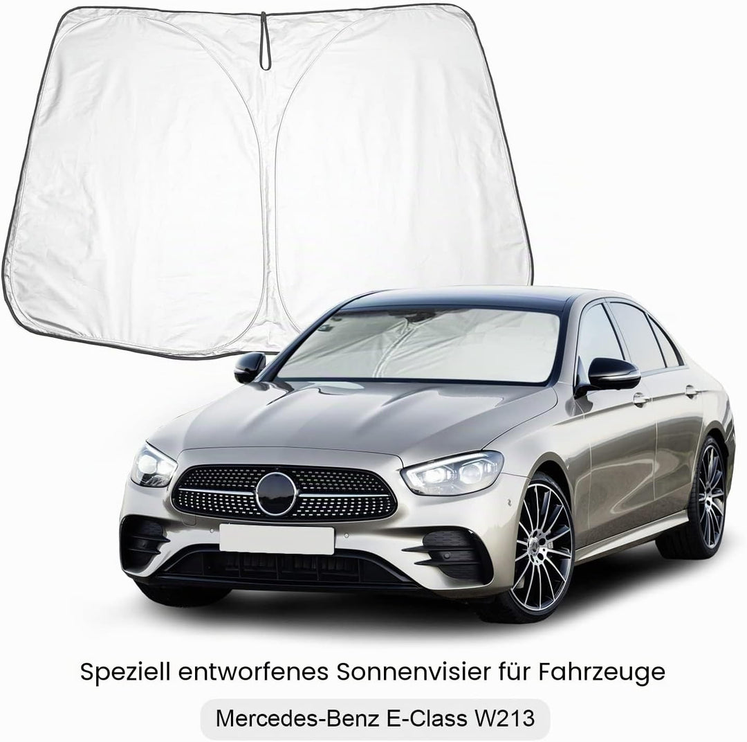 BIXUAN Sonnenschutz kompatibel mit Mercedes Mercedes Benz E-Klasse W213 CLS C257 2016-2023 Windschut