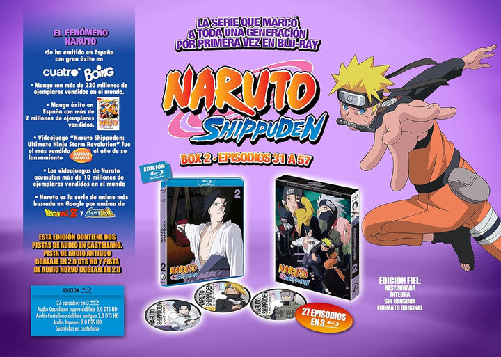 Naruto : Shippûden - Box 2 - BD
