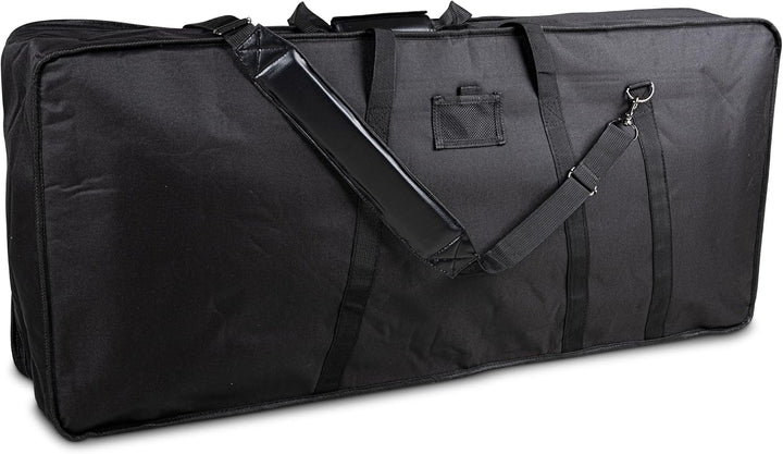 Keyboard Gig Bag Basic, 108x45x18 cm, mit Notentasche, schwarz, reiss- und wasserfest 108 x 45 x 18