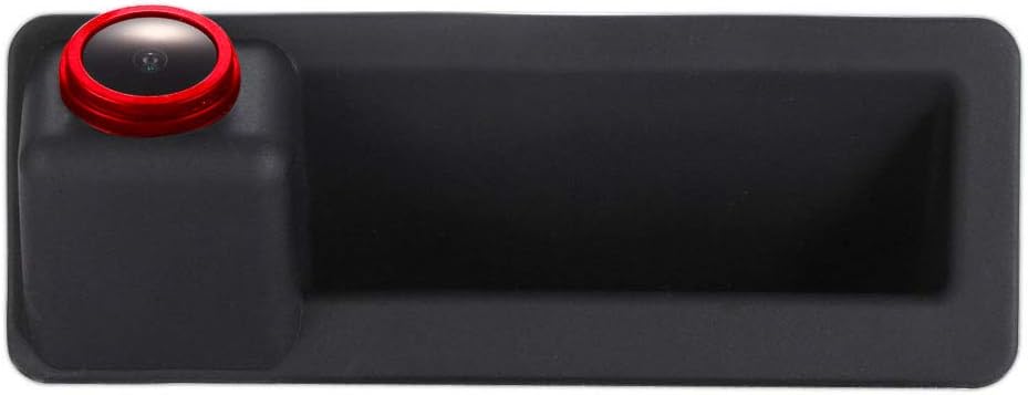 【Cool Rot】1000TV-Linien Hochwertiges 18mm-Objektiv Auto Kofferraumgriff Rückfahrkamera, für BMW 1/2/