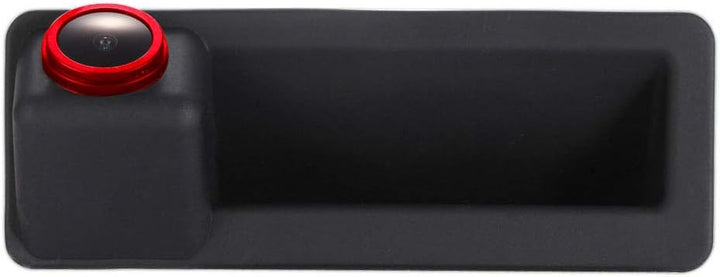 【Cool Rot】1000TV-Linien Hochwertiges 18mm-Objektiv Auto Kofferraumgriff Rückfahrkamera, für BMW 1/2/