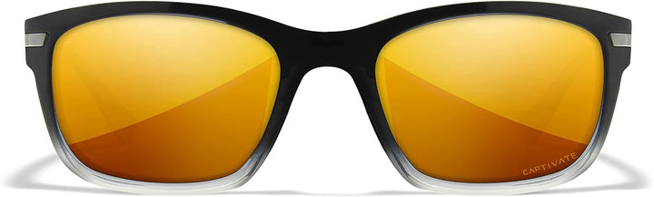 Wiley X Unisex Acpea06 Sonnenbrille, Gris, M-L