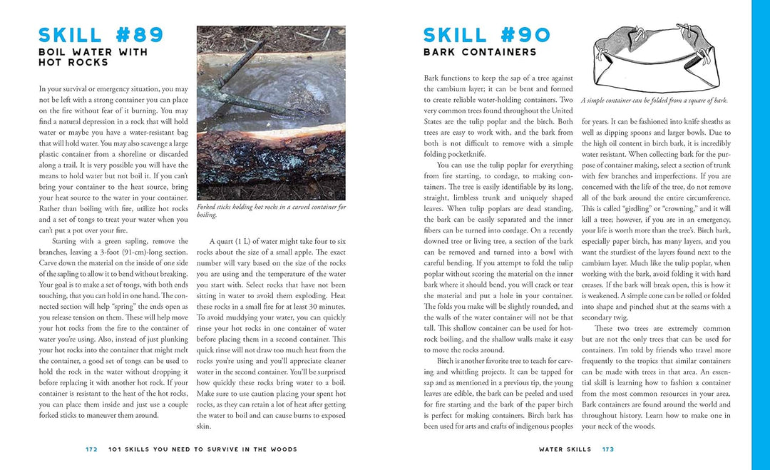 101 Skills You Need to Survive in the Woods: The Most Effective Wilderness Know-how on Fire-Making,