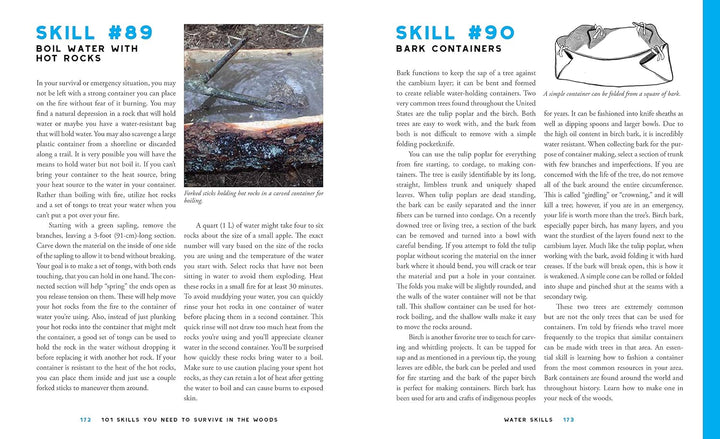 101 Skills You Need to Survive in the Woods: The Most Effective Wilderness Know-how on Fire-Making,