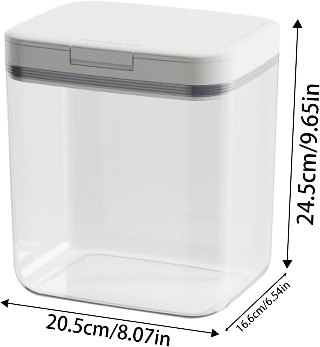 Waschmittel Aufbewahrungsbox, 5.5L Aufbewahrungsbox Mit Deckel, Aufbewahrungsbox Schnappverschlüsse,