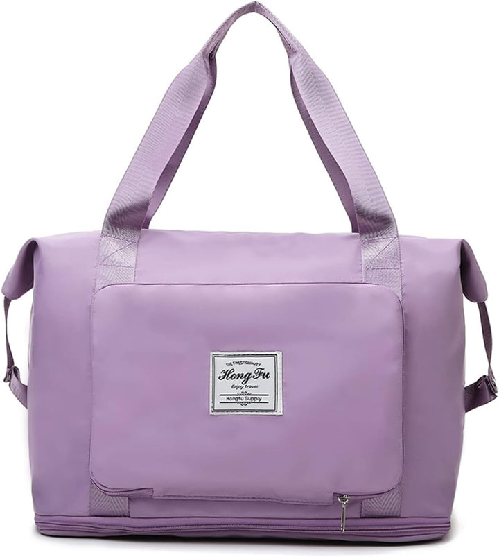 FANDARE Reisetaschen Handgepäck Tasche Faltbare Sporttasche Übernachtung Tote Handtasche Damen Herre