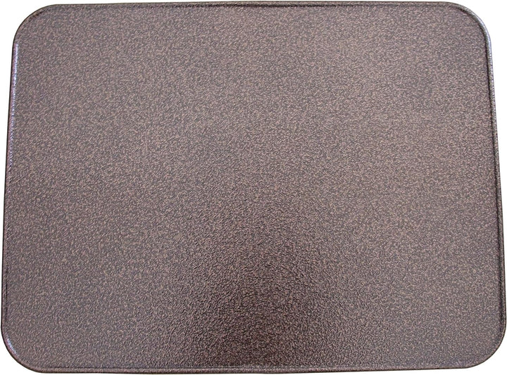 BBQrolling Ofen-Bodenblech, Kaminbodenplatte aus Altmessing, Funkenschutzplatte für Kaminofen 800x50