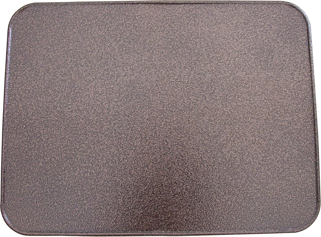 BBQrolling Ofen-Bodenblech, Kaminbodenplatte aus Altmessing, Funkenschutzplatte für Kaminofen (800x6