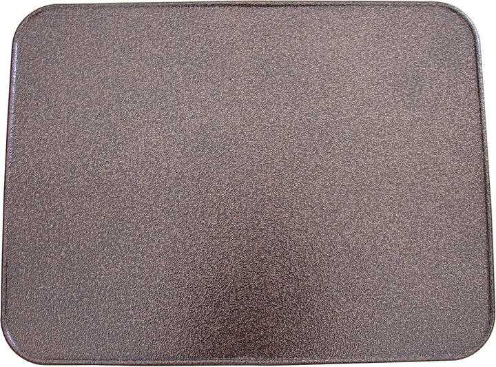 BBQrolling Ofen-Bodenblech, Kaminbodenplatte aus Altmessing, Funkenschutzplatte für Kaminofen (800x6