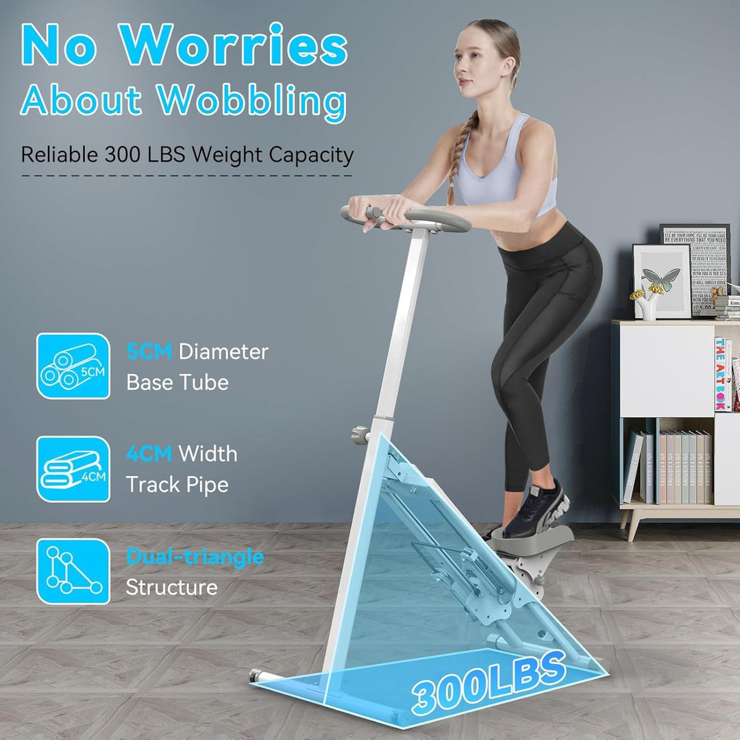 Stepper für Zuhause Gym,Steppers Faltbare Tragbares Pedal,Treppensteiger Crosstrainer,Heimtraining,