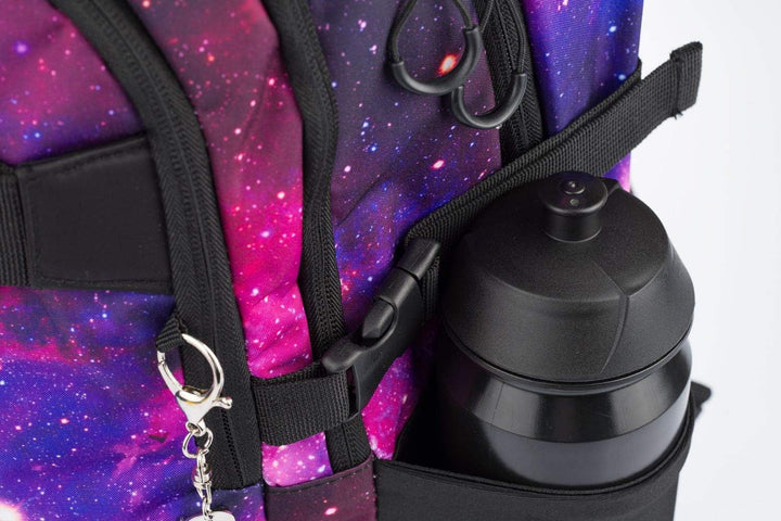 Baagl Schulrucksack Set Mädchen 3 Teilig, Schultasche ab 3. Klasse, Grundschule Ranzen mit Brustgurt
