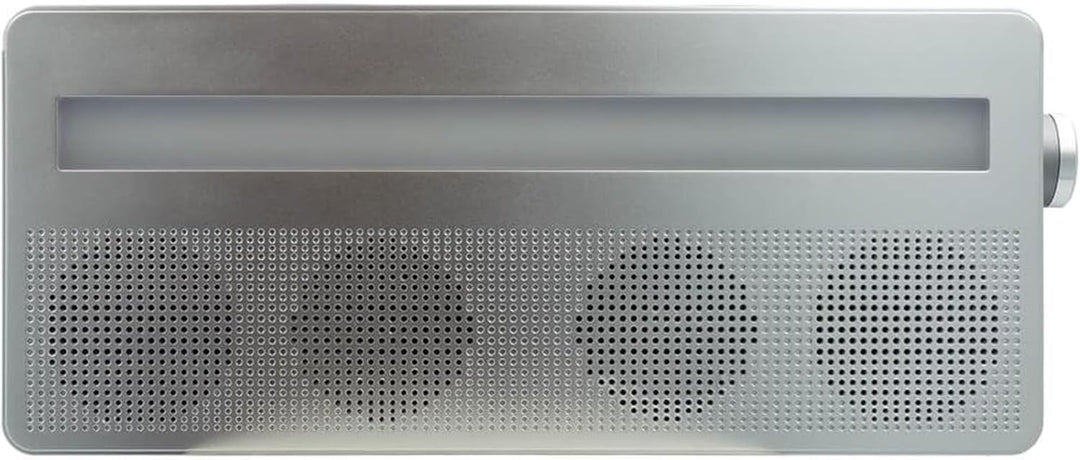 Regent Cucina Unterbau Küchenradio mit FM, Bluetooth, LED-Leiste, Farbdisplay, Küchentimer & 2 Wecke