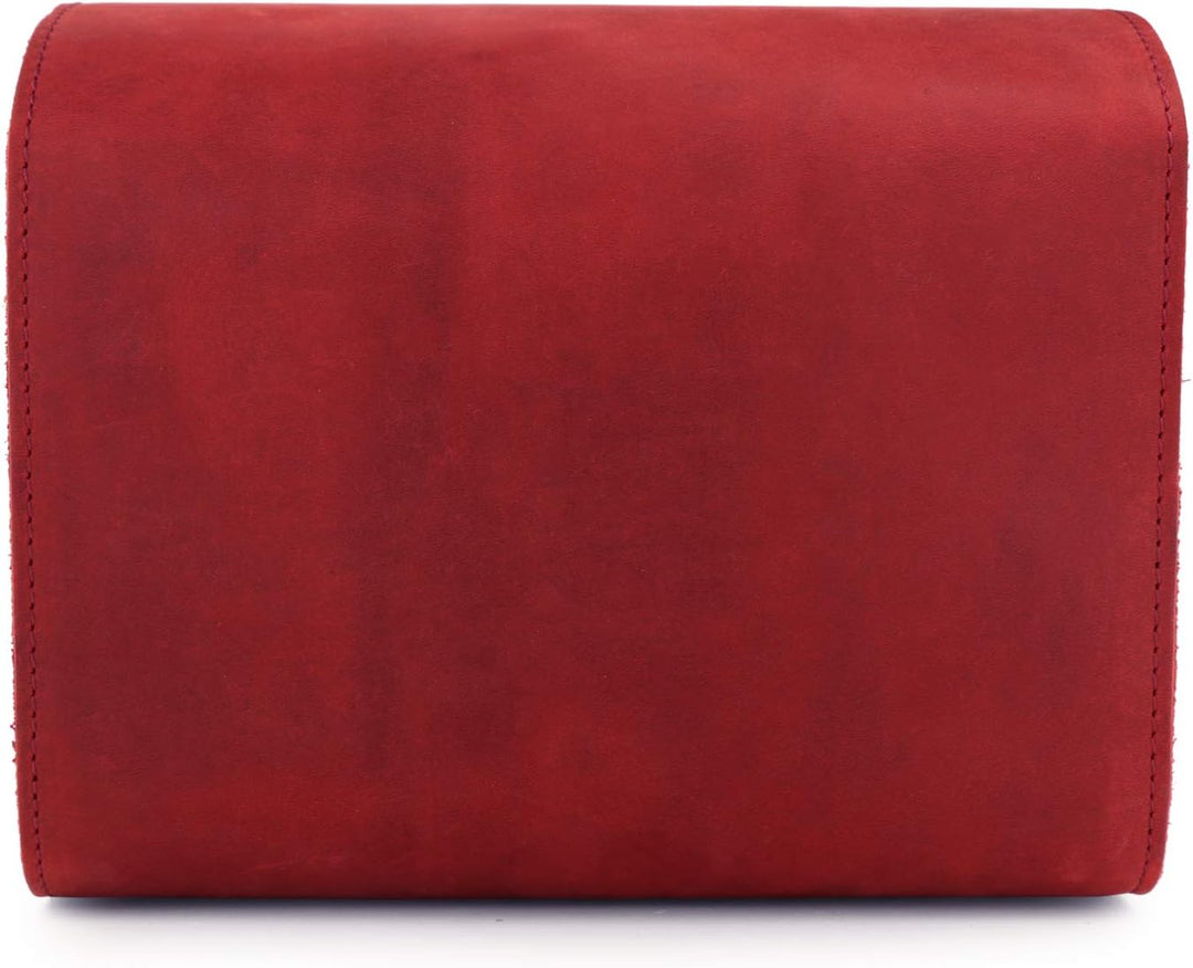 MegaGear MG1722 Pebble Kameratasche aus echtem Leder für spiegellose Sofort- und DSLR-Kameras, Kasta