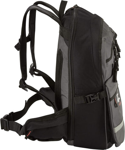 JDC Motorrad Rucksack Wasserdicht mit Helmhalterung/Träger 24Lerweiterbar bis 36L – Frontier