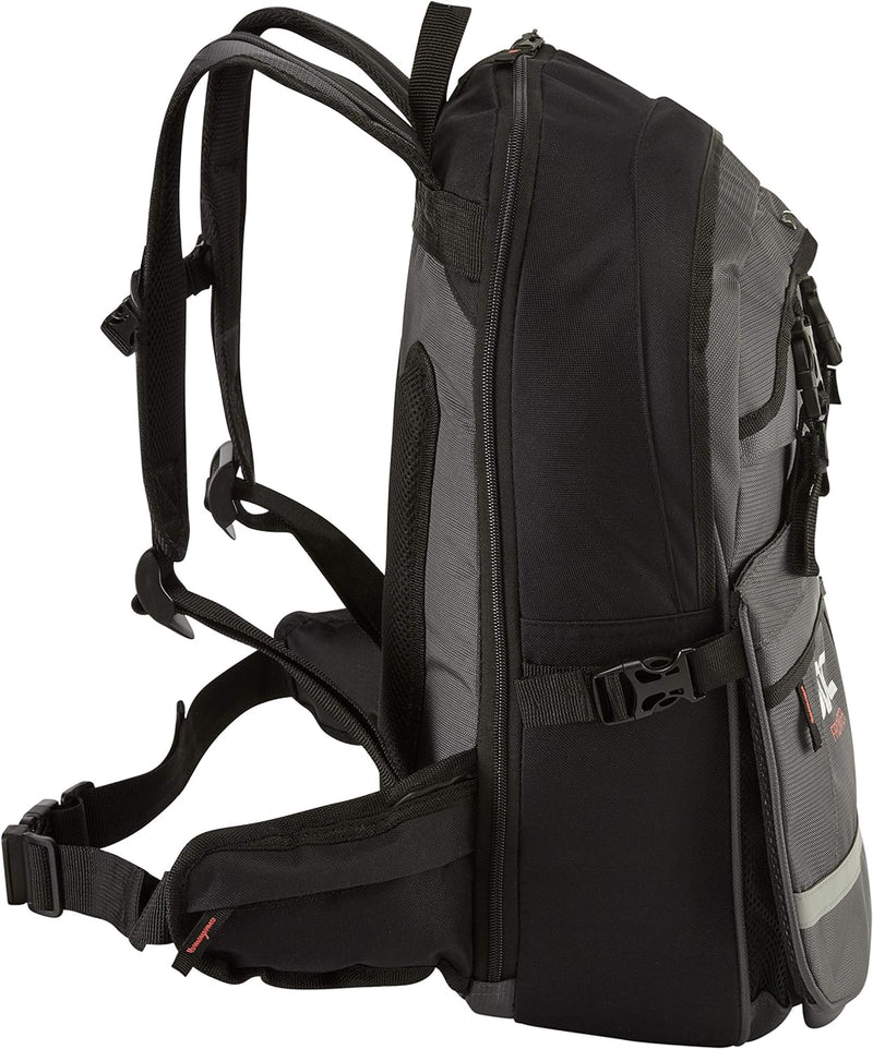 JDC Motorrad Rucksack Wasserdicht mit Helmhalterung/Träger 24Lerweiterbar bis 36L – Frontier