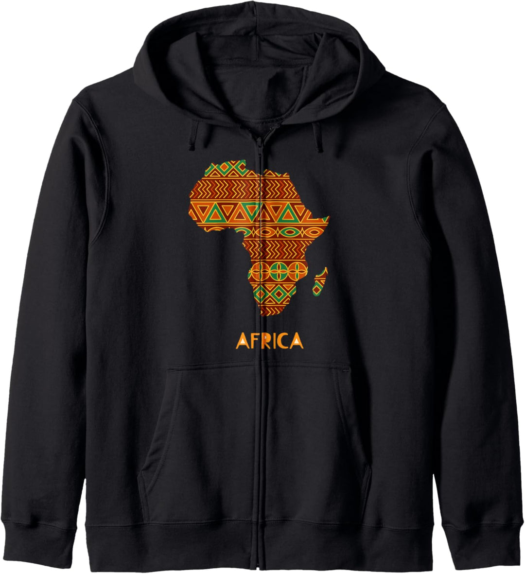 Stammes afrikanisch Kunst für Frauen Männer Kapuzenjacke