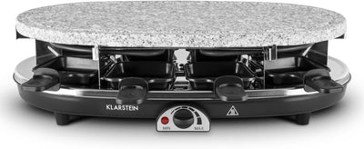 Klarstein Steaklette All-U-Can-Grill Raclette - 1500 Watt Raclette Grill, Raclette 8 Personen inkl.