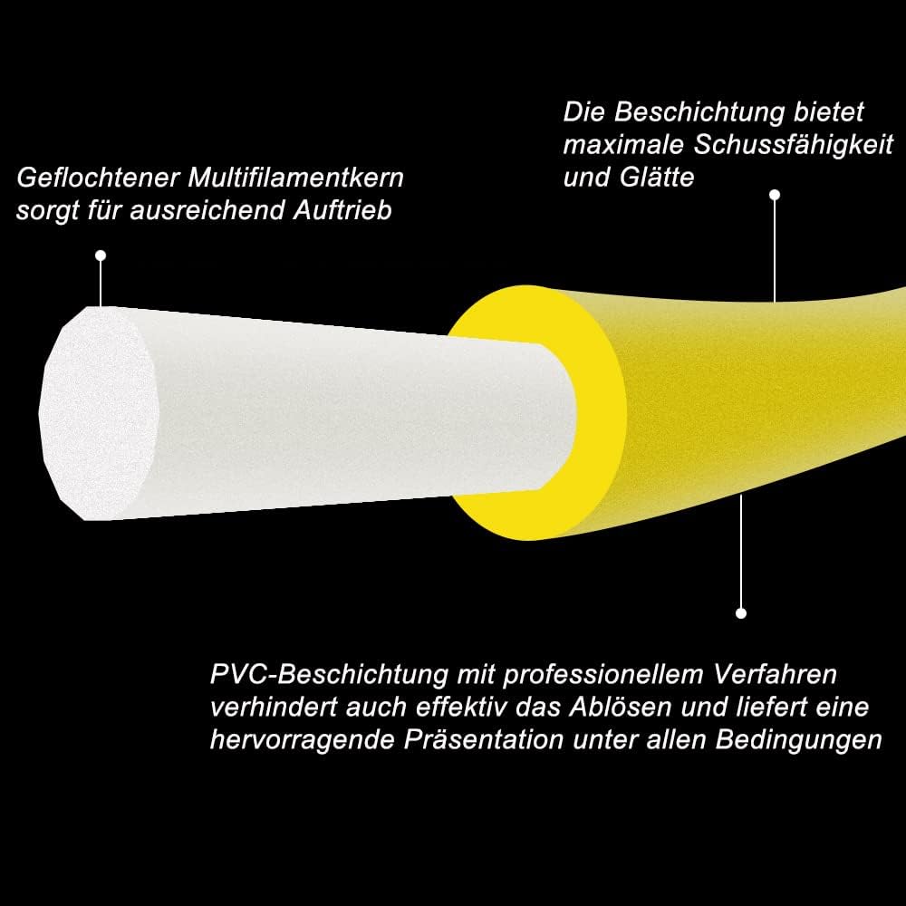 Goture Fliegenschnüre-Fliegenschnur - Schwimmende Fliegenschnur-Fliegenfischen Schnurgewicht nach vo