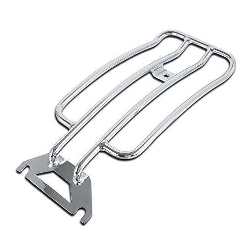 Gepäckträger Solo Rack für Harley Davidson Touring 97-05 Chrom