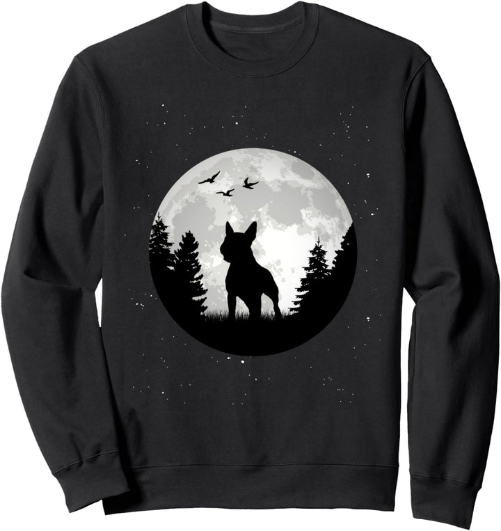 Bullterrier Moon Hundebesitzer Bullterrier Sweatshirt