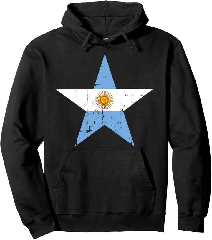 Argentinien Flagge Pullover Hoodie