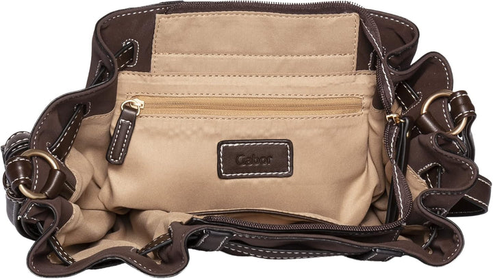 Gabor , Carina , Damen , Umhängetasche Dark Brown, Dark Brown