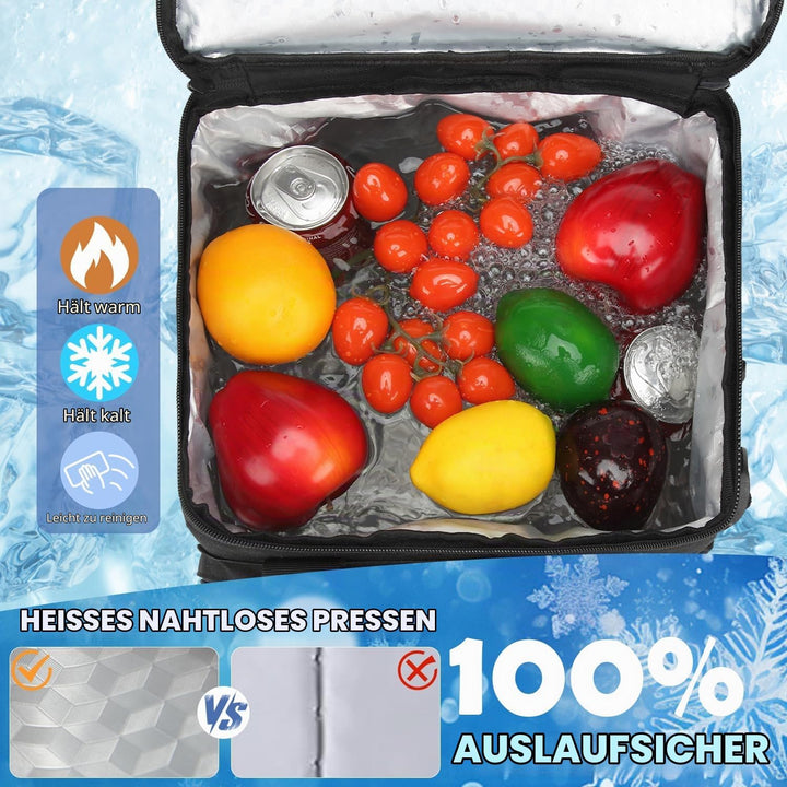 Kühltasche 42 Dosen grosser Kühlrucksack Taktische isolierte Lunchtasche Picknicktasche für Strand,