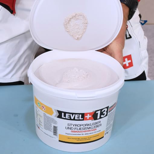 Styroporkleber 15kg + 2St. Zahnspachtel Kunstoff, Korkkleber Renoviervlies Dispersionkleber Flisenkl
