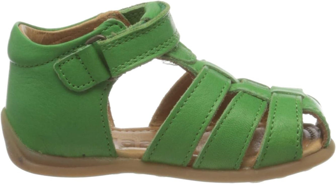 Bisgaard Unisex Kinder Carly Sandal 21 EU Grün, 21 EU Grün