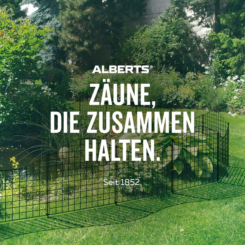 Alberts 212438 Zaunpfosten | aus T-Profil | feuerverzinkt | 40 x 40 x 1200 mm 40 x 40 / 1200 mm, 40