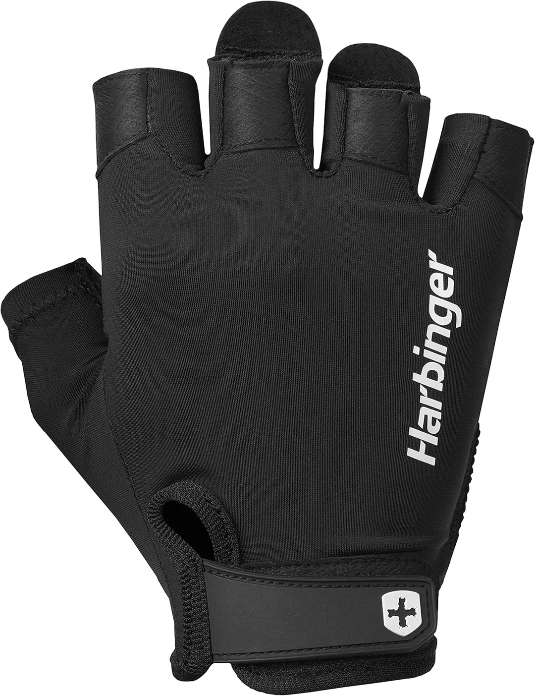 Harbinger Pro Gewichtheberhandschuhe Schwarz Unisex Large, Schwarz Unisex Large