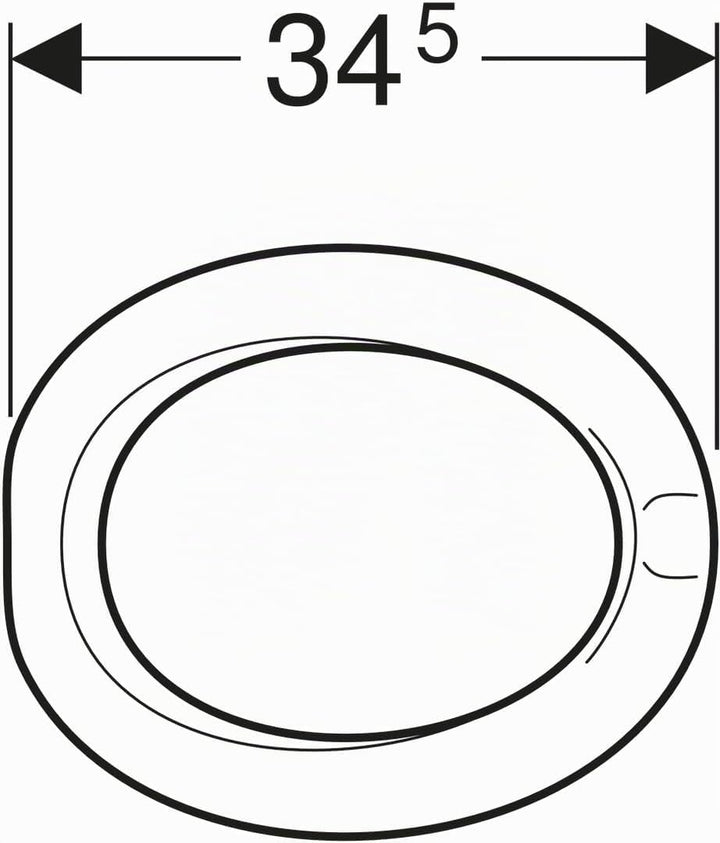 Keramag WC-Sitzring Baby rot, rot, 573338000